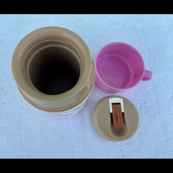 Cherry Merry Muffin 1988 Aladdin Plastic Lunch Box-Thermos W/Sip Top. - Picture 3 of 6